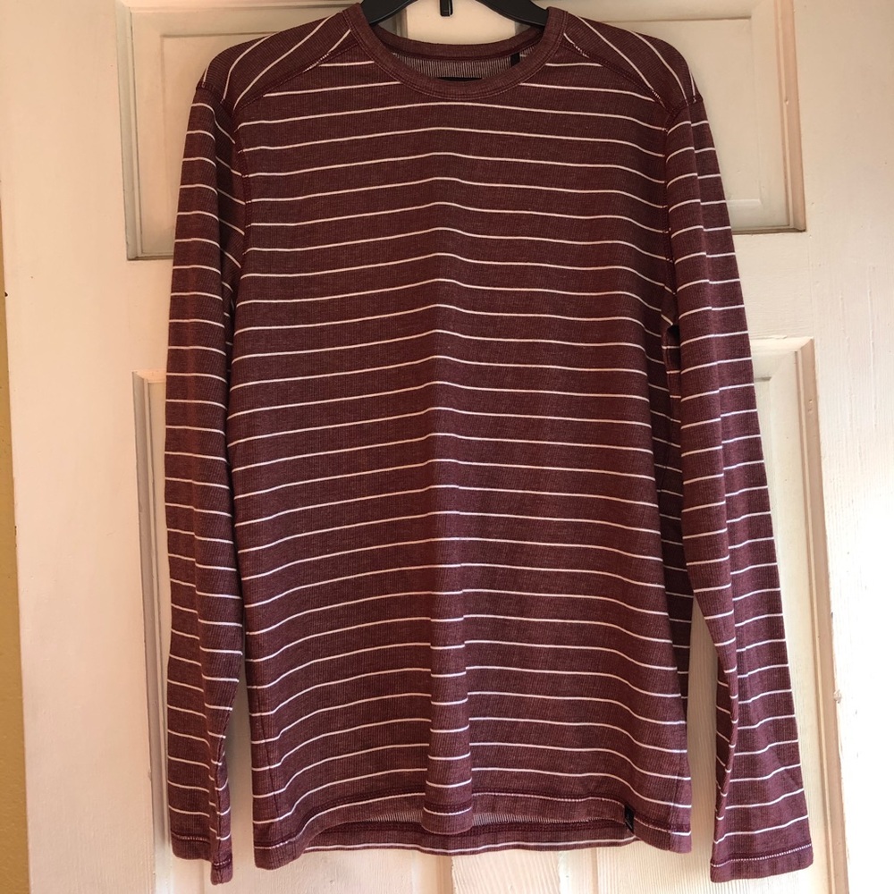 PrAna striped long sleeve SZ M